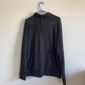 Nike Thermal Hoodie in Dark Heathered Grey